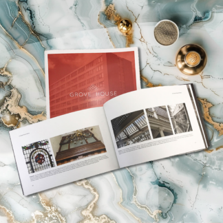 A4 橫度膠裝書刊