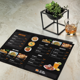 數碼印刷餐牌