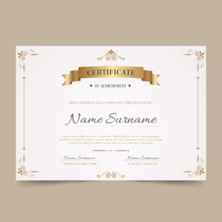 數碼印刷證書 / 獎狀