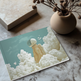 A4 橫度騎馬釘書